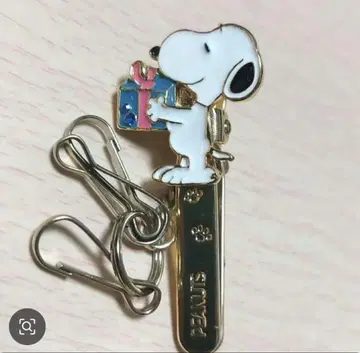 미사용 스누피 키 클립 키링 캐릭터 굿즈 컬렉션 한정품
