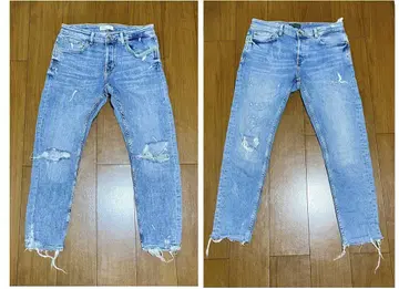 자라 데님 데미지 크러쉬 앵클 모음 32