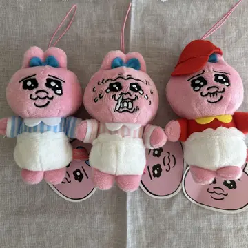 [익명 배송] 빤쮸토끼 밤톨이 알바 코스튬 마스코트 3세트