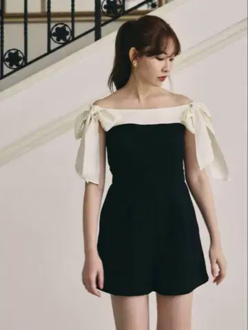 Her lip to 리본 포함 숏 올인원