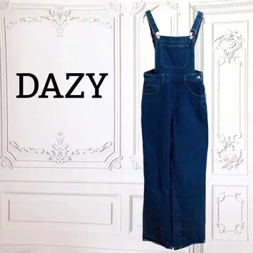 [DAZY] 살로펫 오버롤 [F] 블루 계열 넉넉한 캐주얼
