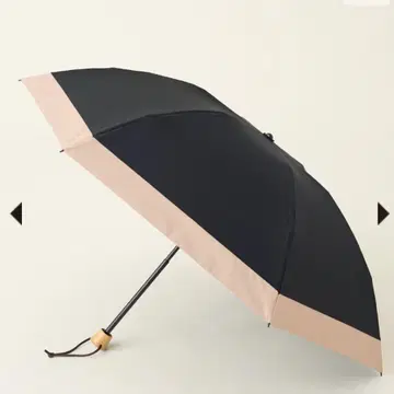 새상품급 선배리어100 3단 접이식 콤비 블랙 양산