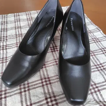 fuwaraku 펌프스 블랙 24.5cm EEE