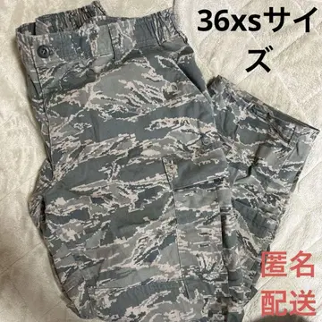 U.S.AIR FORCE 카모플라쥬 팬츠 군 팬츠 와이드 팬츠 36xs