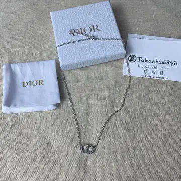 더블 로고 목걸이