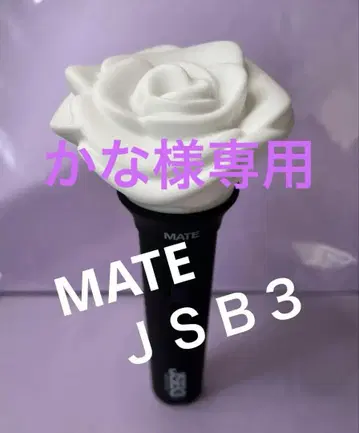 JSB3 장미 모양 응원봉 멤버 컬러 작동 확인 완료