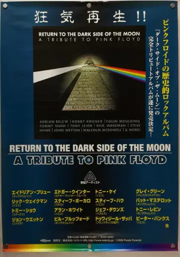 다크 사이드 오브 더 문 B2 포스터