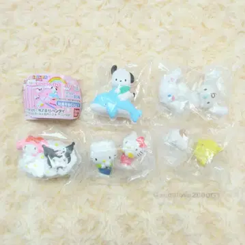 산리오 캐릭터즈 집게. 디럭스2 총 5종 풀 컴프