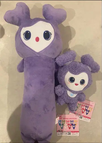 GiGO TWICE 노비후냐 후와모코 오스와리 봉제 인형 사나