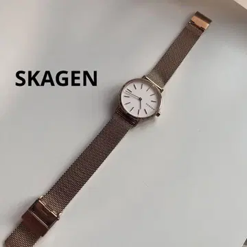 SKAGEN 손목시계 골드 새상품급
