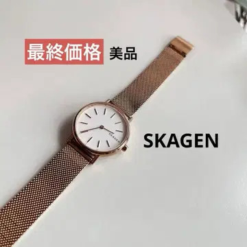 SKAGEN 손목시계 골드 새상품급