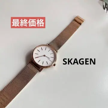 SKAGEN 손목시계 골드 새상품급