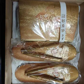 조리 백 세트 사가 니시키 미사용