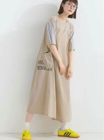 iriey 아이리 메쉬 절개 스트레치 나일론 원피스 그레이지