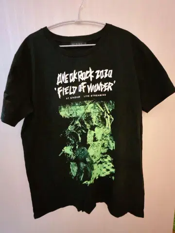 ONE OK ROCK Field of Wonder 티셔츠