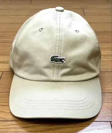LACOSTE 라코스테 원포인트 와니 로고 캡 모자
