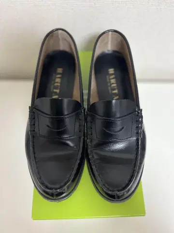 HARUTA 로퍼 23cm 블랙