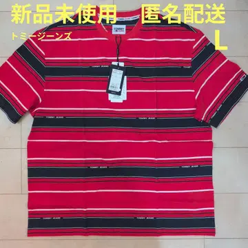 미사용 새상품 타미힐피거 청바지 스트라이프 T셔츠