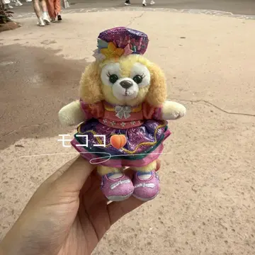 홍콩 디즈니 개원 20주년 기념 쿠키 앤 봉제 인형 키체인