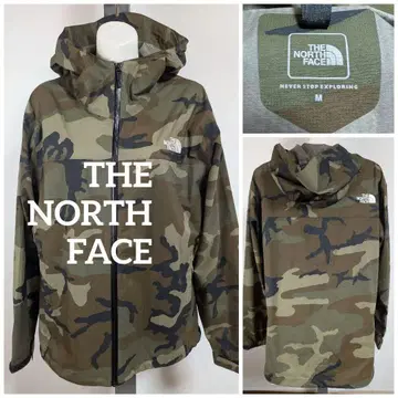 THE NORTH FACE 얇은 소재 카모플라쥬 M 사이즈 자켓