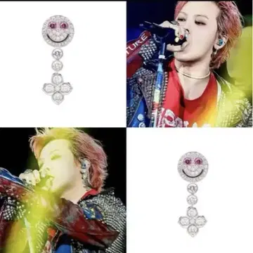 G-DRAGON 지용 착용 귀걸이