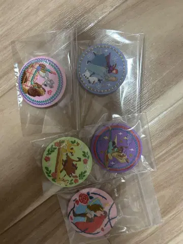 디즈니 자수 캔뱃지