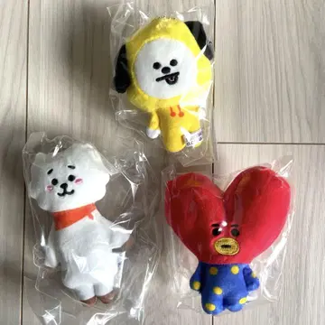 BT21 Fuwa Fuwa Mascot 3개 세트