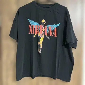 NIRVANA 티셔츠 THRIFTY LOOK