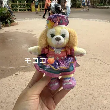 홍콩 디즈니 개원 20주년 기념 쿠키 앤 봉제 인형 키체인