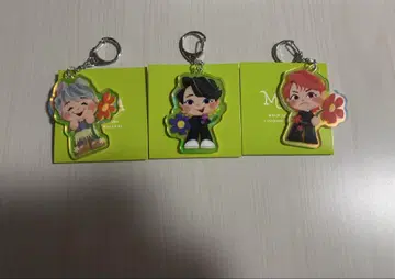 Mrs. GREEN APPLE 가챠 아크릴 키링 팝업 3종
