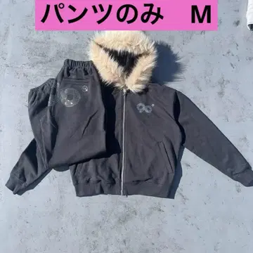 9090 걸 로고 스웨트 팬츠 M
