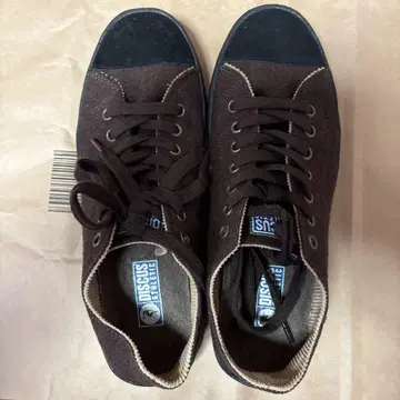 브라운 로우 컷 스니커즈