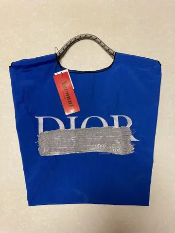 [ Account PARIS ] DR TOTE BAG 블루 에코백 블루