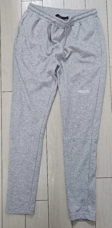 VANQUISH FITNESS 그레이 조거 팬츠 S