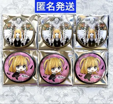 DEATH NOTE 데스노트 럭키 캔뱃지 야 카이사 미사미사 6개