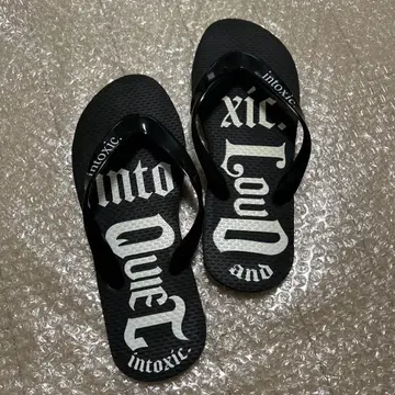 intoxic 플립플랍 블랙