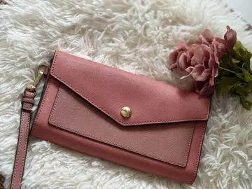 3단 폴더형 지갑 핑크 Michael kors