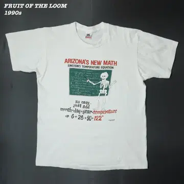 FRUIT OF THE LOOM T-SHIRTS 1990s T348