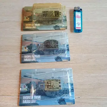 WORLD TANK MUSEUM 탱크 피규어 3체 세트 NO6