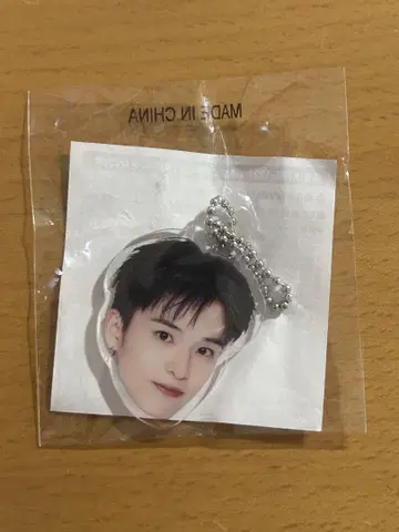treasure 아사히 얼굴 아크링 키링 캡슐 토이