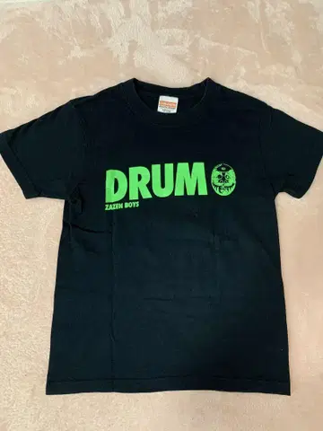 ZAZEN BOYS 자젠 보이즈 DRUM 라이브 T셔츠