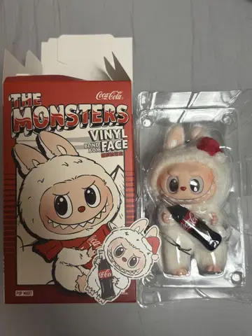 THE MONSTERS 코카콜라 POPMART LABUBU 라부부
