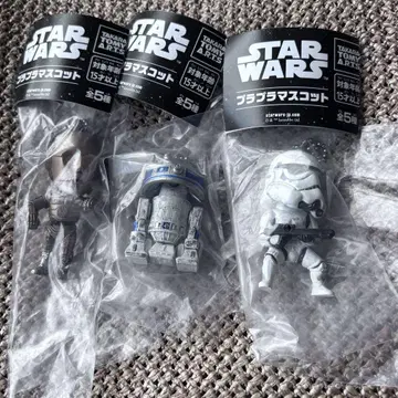 스타 워즈 가챠 플라플라 마스코트 R2-D2 C3PO
