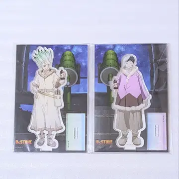 Dr.STONE 이시가미 센쿠 아사기리 겐 아크릴 스탠드 커튼혼 전망대