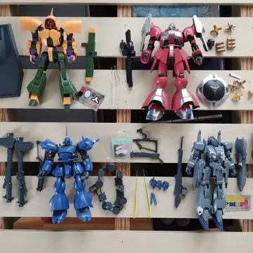 HGUC 건담 프라모델 조립품 묶음 판매