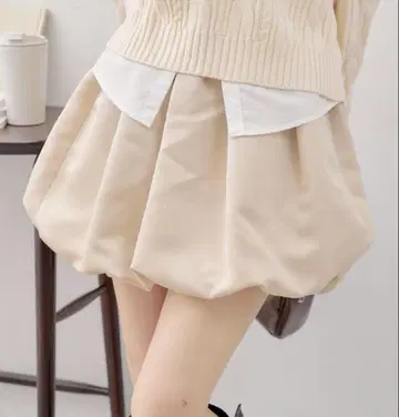 Chico 벌룬 미니 스커트