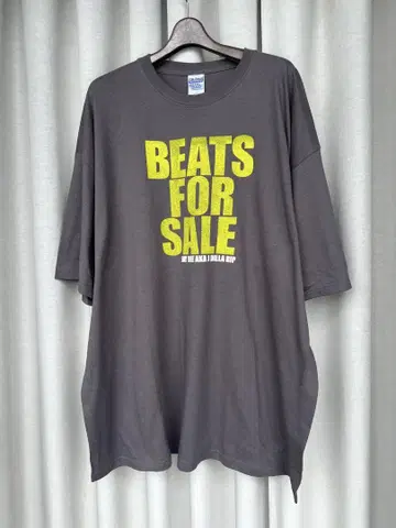 빈티지 BEATS FOR SALE Tee(미사용 새상품 2XL) 티셔츠
