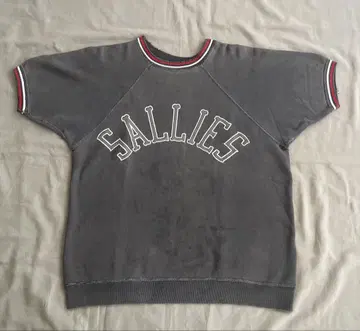 VINTAGE SWEAT 반팔 빈스 SALLIES 그레이 트레이닝복