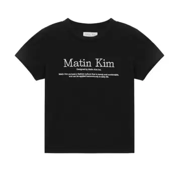 Martin Kim 티셔츠 블랙
