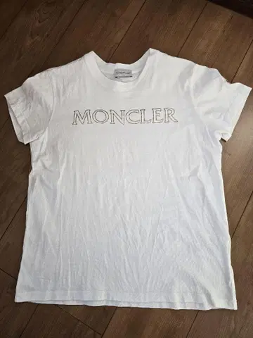 MONCLER 화이트 티셔츠 S